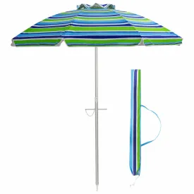 2m Sun Umbrella - Tilts with UPF 50  Protection-Green