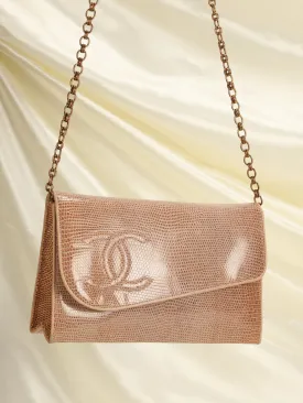 CL Lizard-Embossed Bag