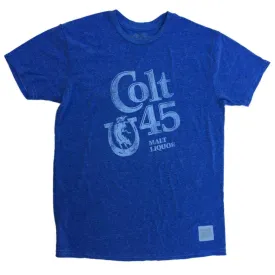 Colt 45 Malt Liquor Brewing Company Retro Brand Vintage Beer Tri-Blend T-Shirt