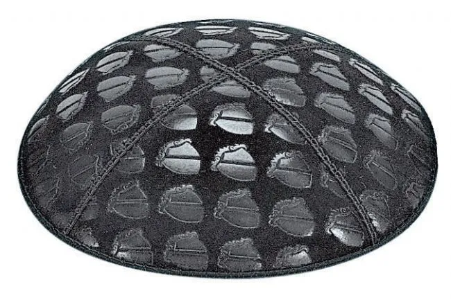 David Shield  Embossed Kippah