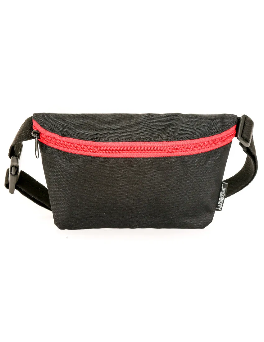 Fanny Pack | Slim |GAME DAY Black & Red