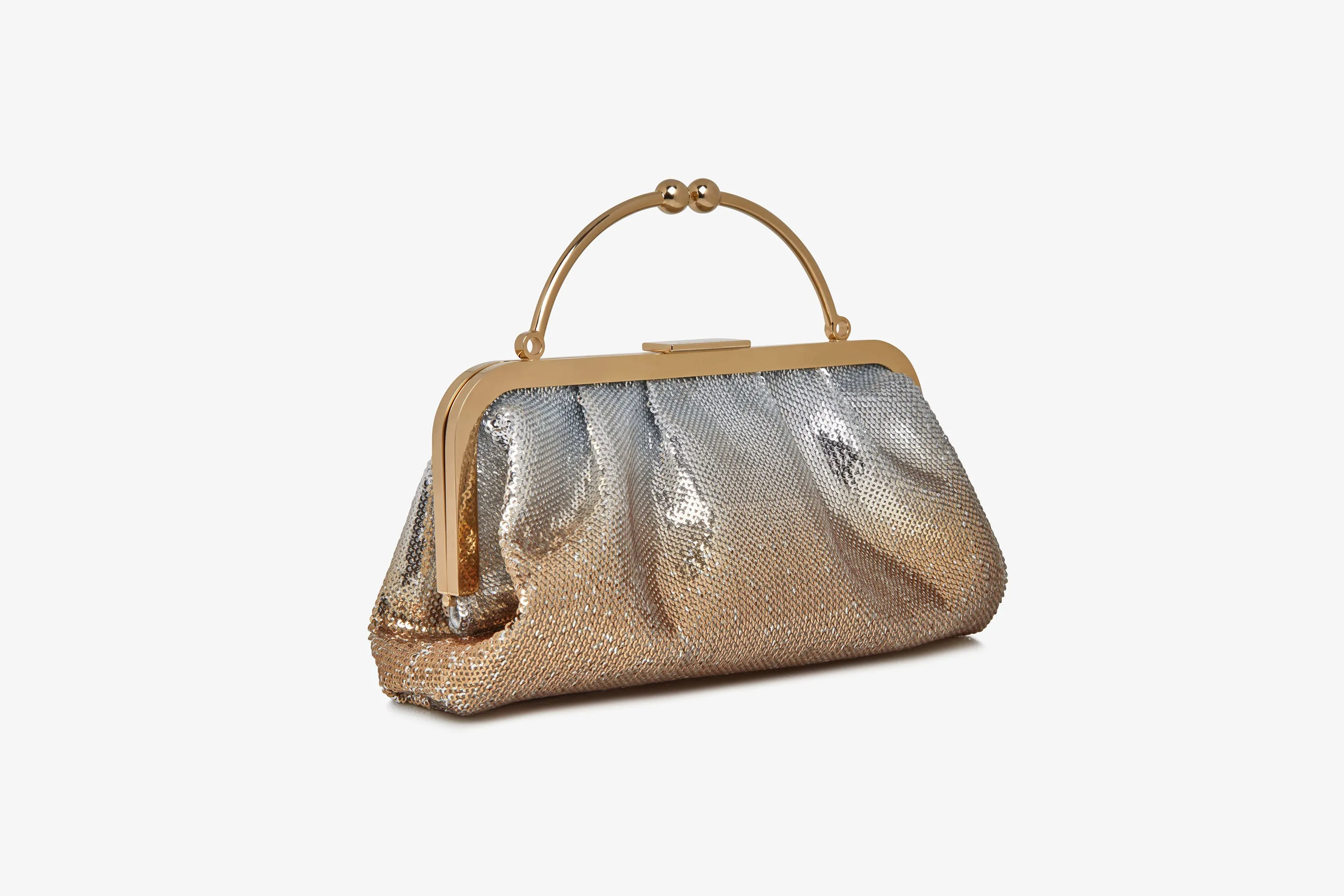 Frame Clutch - Wicked Silver/Gold Dégradé Sequin