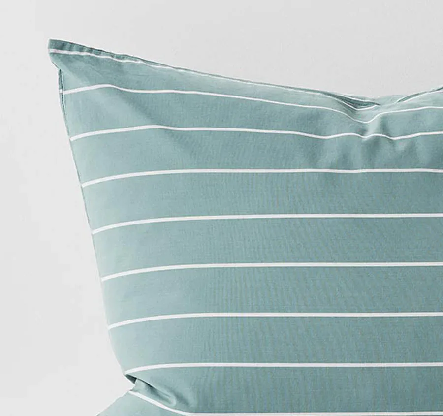 French Stripe Standard Pillowcase Atlantic