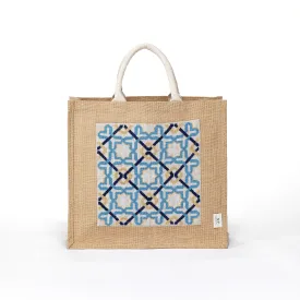 JUTE TOTE BAG ALHAMBRA