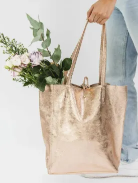 Maison Fanli Metallic Tote Bag