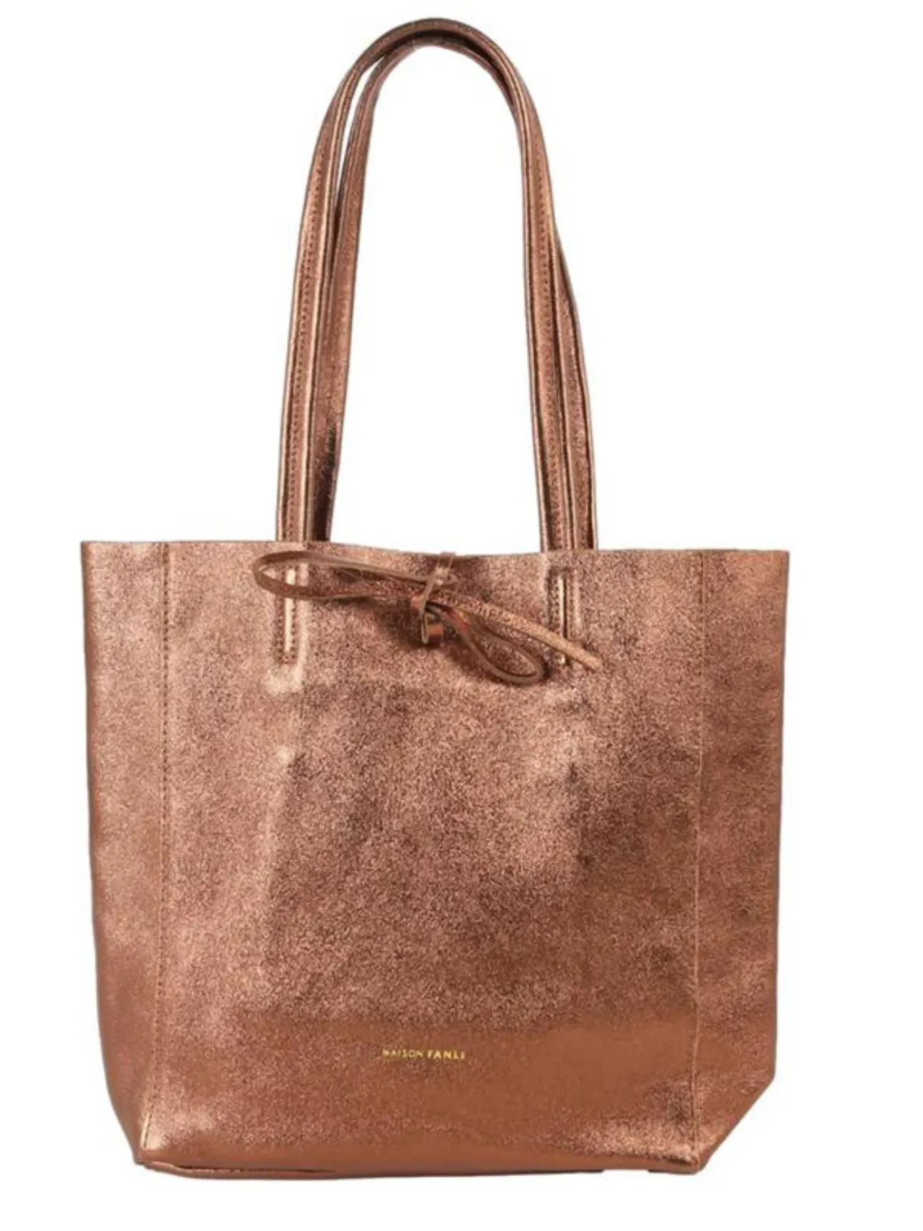 Maison Fanli Metallic Tote Bag