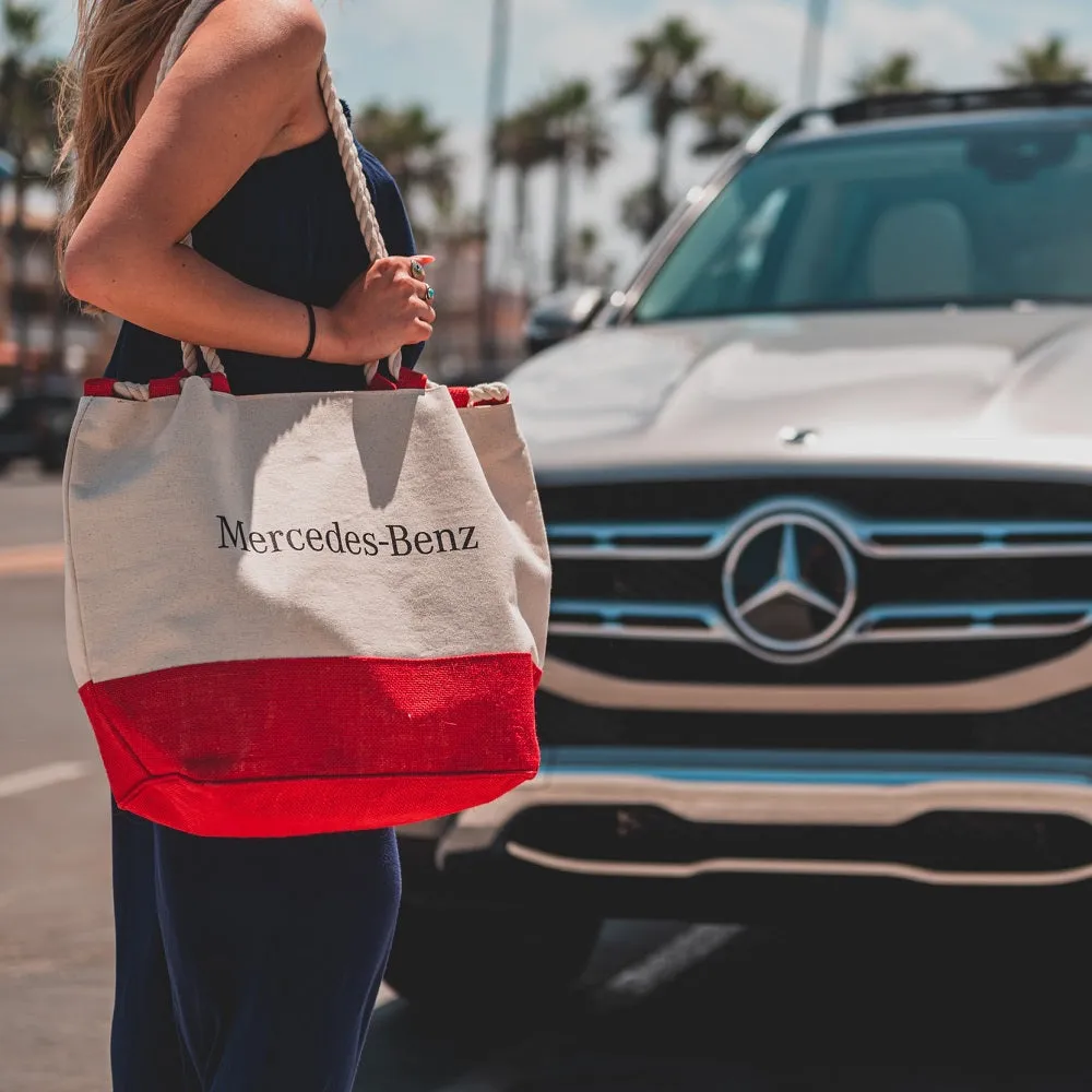 Mercedes-Benz Jute Tote Bag