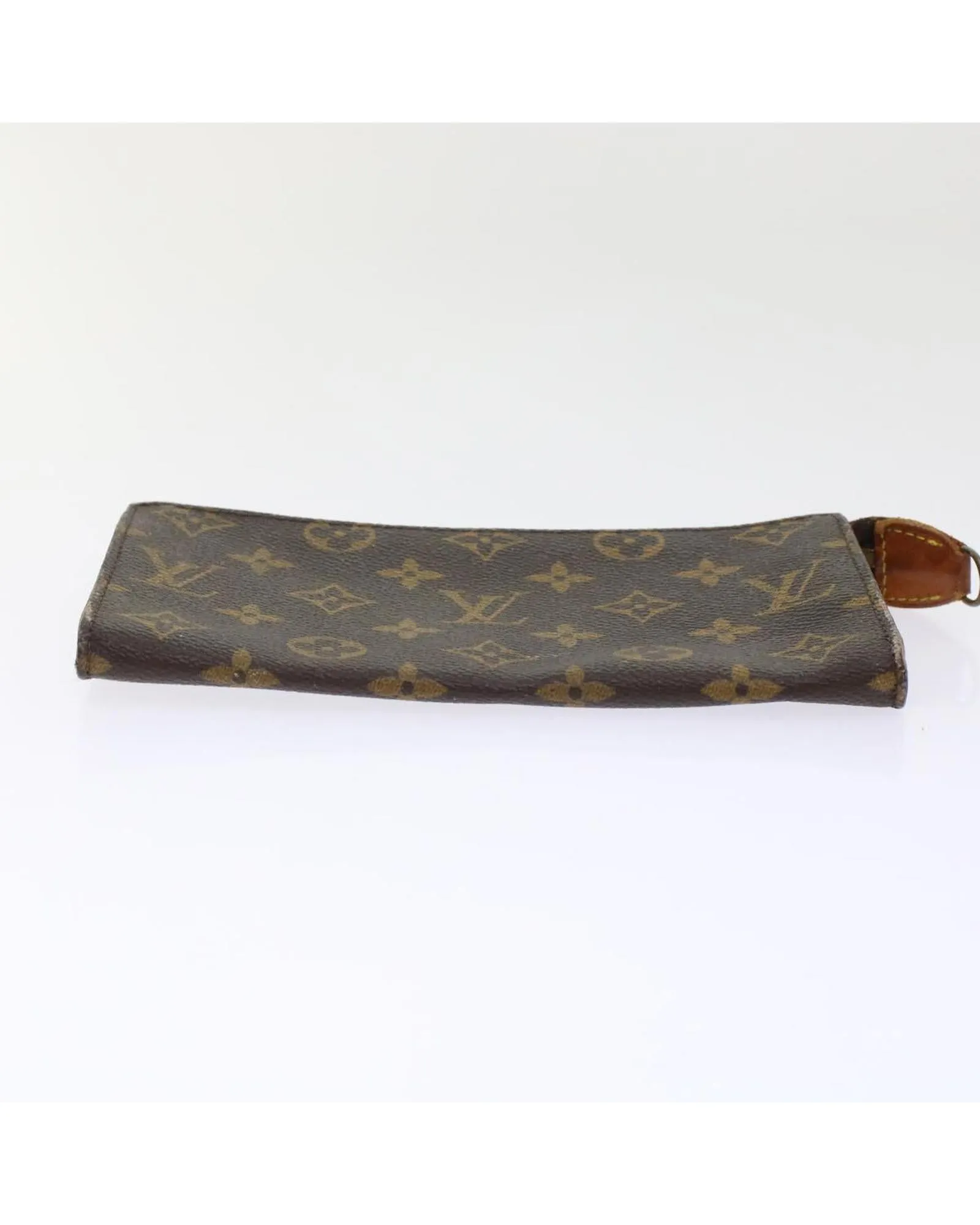 Monogram Accessory Pouch with Scratches and Rubbing