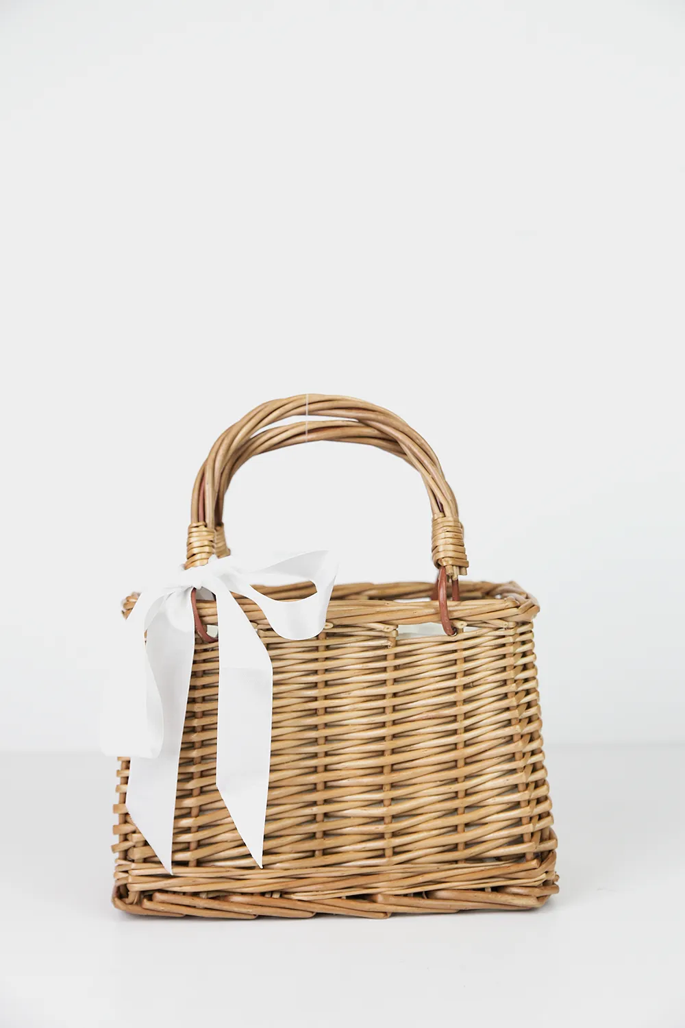 Small Box Basket Bag