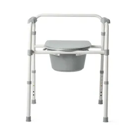 Steel 3-in-1 Folding Commode (1EA)