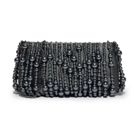 TAHITIAN PEARL WILLOW BEADED CLUTCH