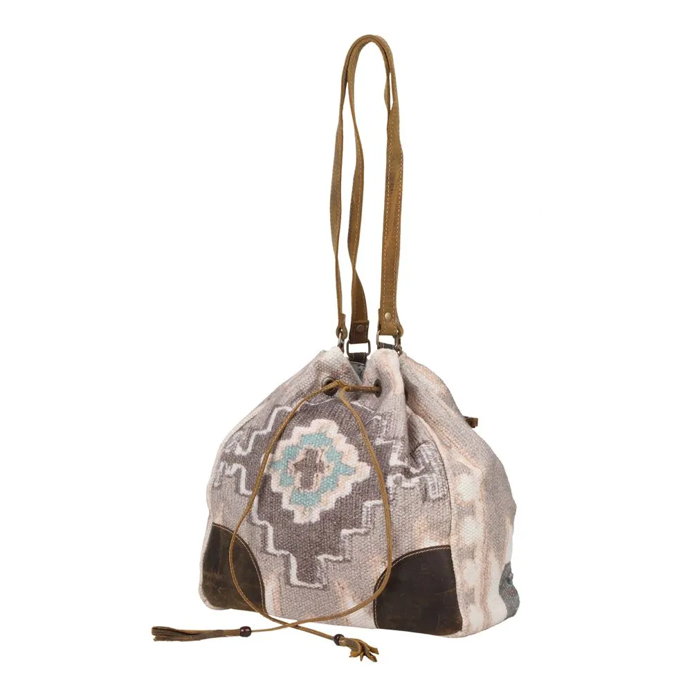 Temple Run Bucket Boho Cinch Bag by Myra Bag